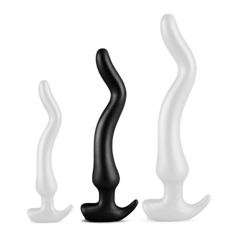 DarkSil Plug long Noth Curve M 30 x 5 cm Noir